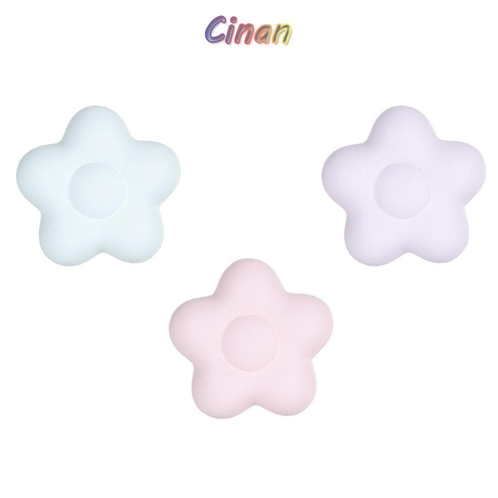 Tampas De Joystick CINAN , Capa De Botão Antiderrapante De Silicone , Tampa Oscilante Em Formato De Flor Para Tamagotchi