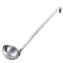 Alça de gancho de aço inoxidável grosso, concha de sopa, panela quente, alça longa, colher de sopa, calibre 4 Ams, 8cm,