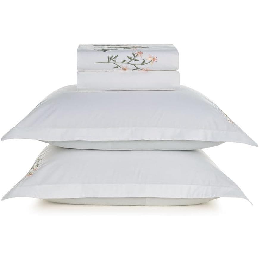 Jogo de Cama Briana Karsten King 200 Fios Algodão 4 Peças Bordado