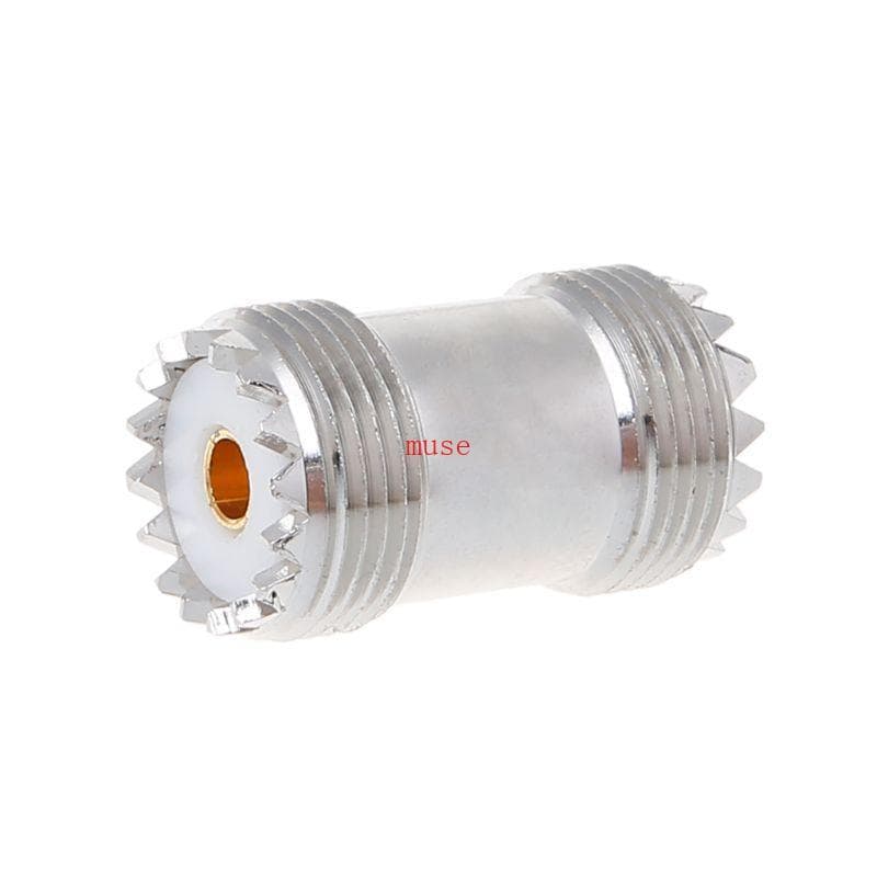 muse UHF SO239 Fêmea Para Jack Painel Montagem RF Adaptador Coaxial Conector Reto