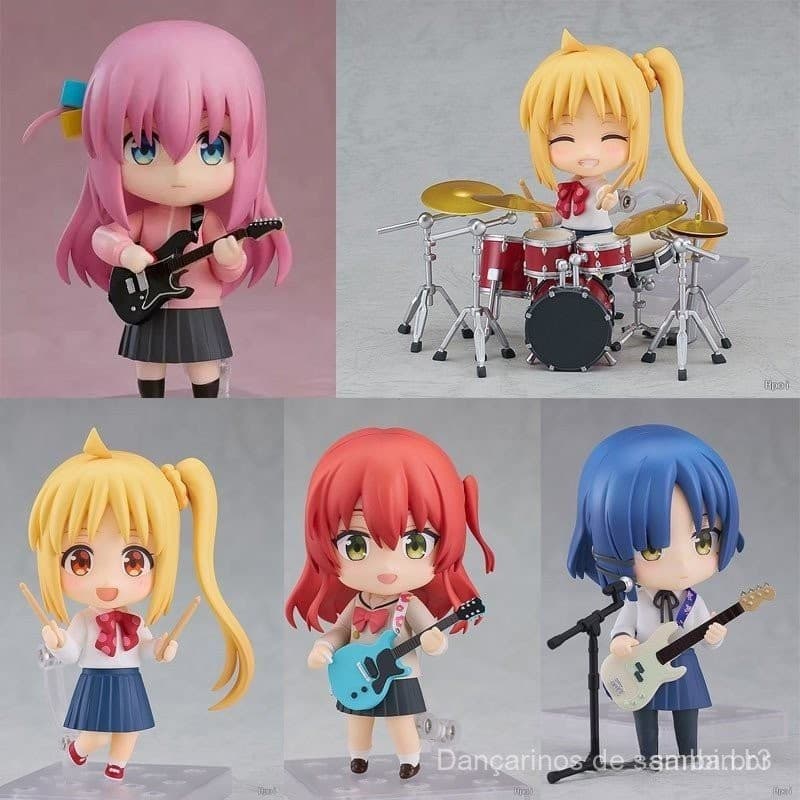 Nendoroid BOCCHI A ROCHA! Nijika Ijichi Ryo Yamada Kita Ikuyo Hitori Gotoh Figura de Ação 2244 2243 Modelo de Decoração