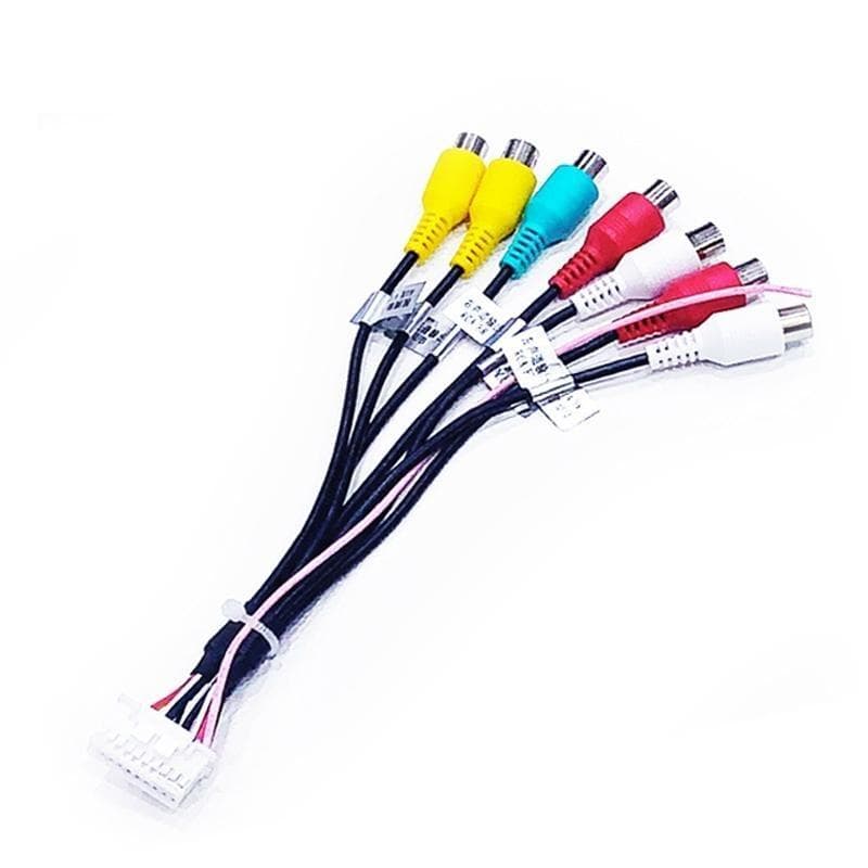 Cabo de alto-falante de alimentação principal de navegação de tela grande Android 33cm máquina de tela grande 16P plugue