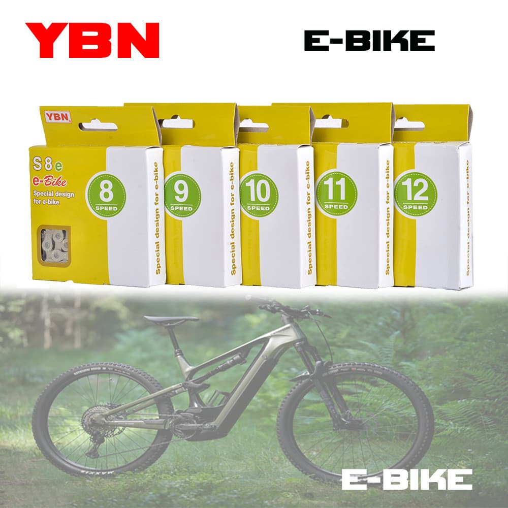 E-BIKE bicicleta elétrica 8-12 velocidade corrente de volante de velocidade variável de alta resistência anti-ferrugem a