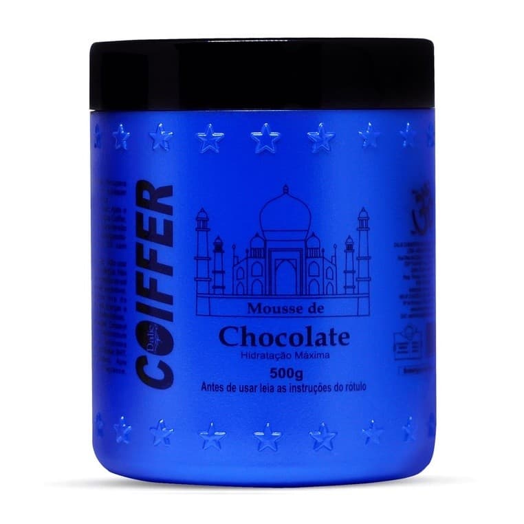 Mascara De Hidratação Chocolate Coiffer 500 G
