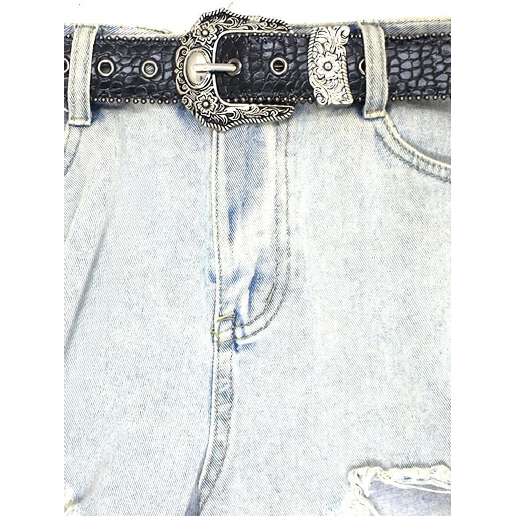 T na moda novo estilo americano Retro cinto Jeans saia acessórios moda All-Match único cinto Cultural asiático