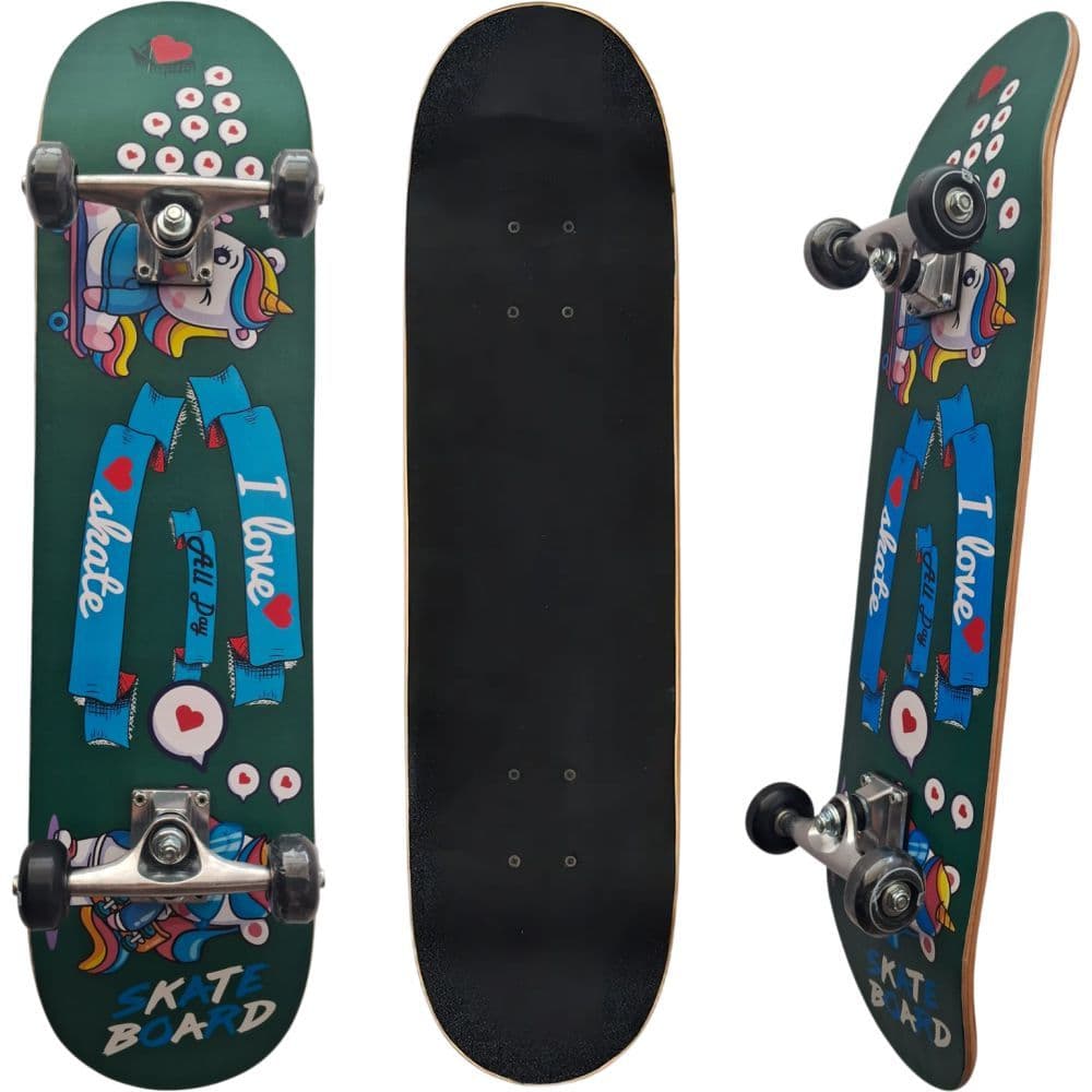Skate Montado Iniciante Semi Profissional Love Skate