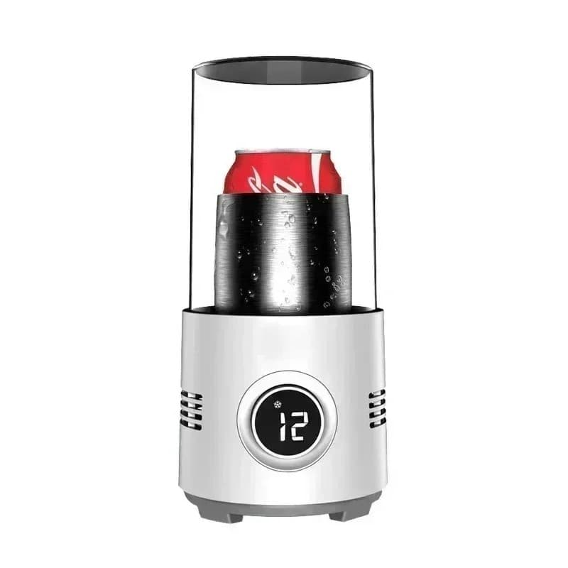 220V 36W Escritório Em Casa 2 1 Desktop Bebidas Copo Refrigerador Caneca De Café Mais Quente Para Leite Chá Cerveja Aque