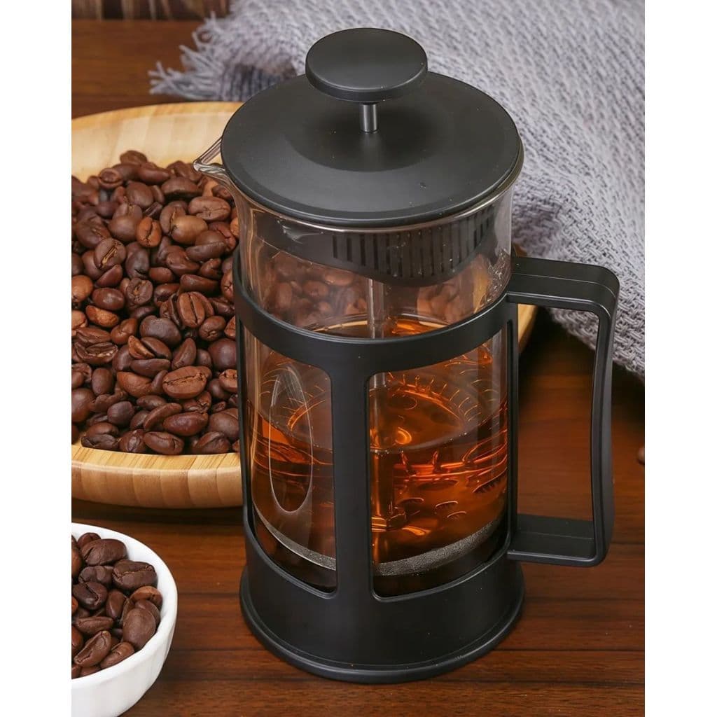 Cafeteira Prensa Francesa 350 Ml Em Vidro E Inox