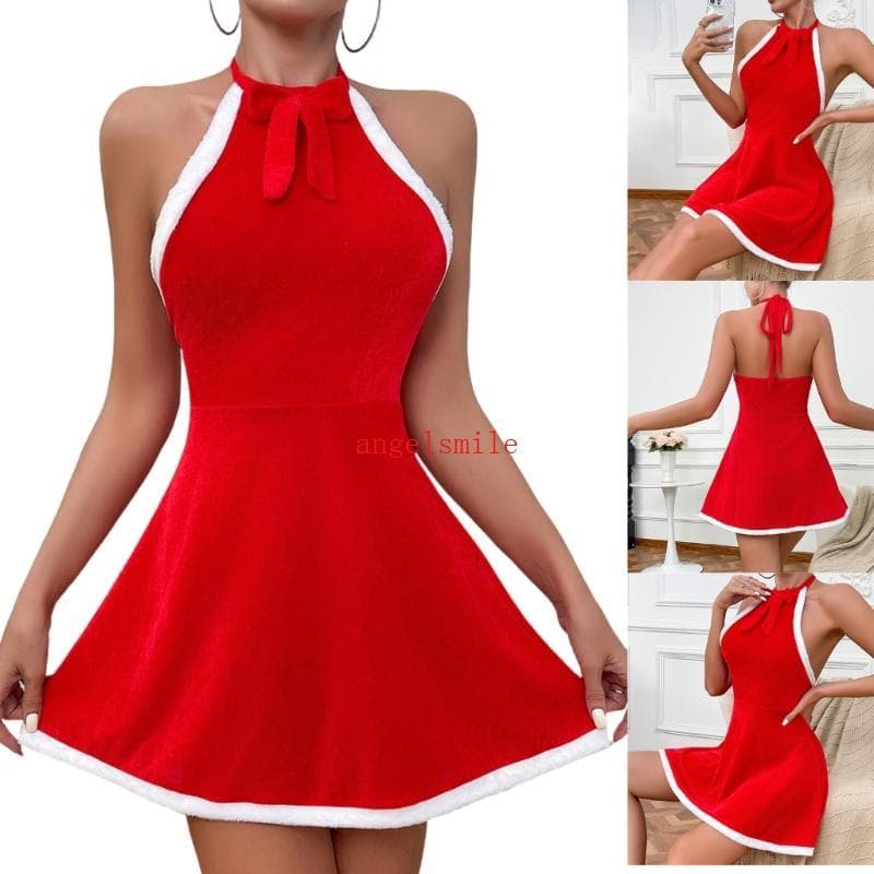 Ace Vestido De Festa De Natal Elegante Tecido Elástico Rugas Traje De Noite Feminino