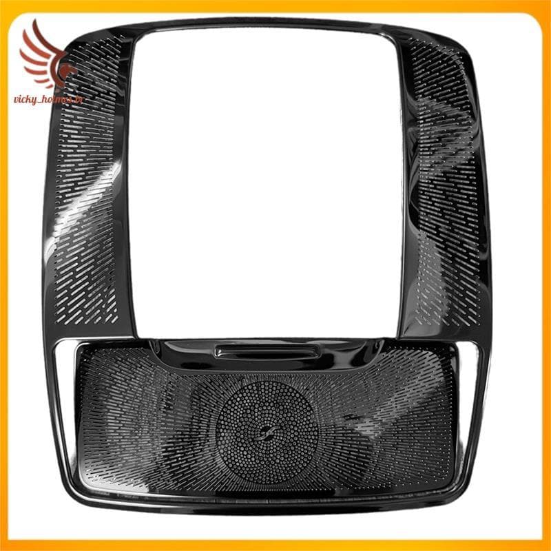 [vicky_holmes.br] Quadro De Luz De Leitura Interior Do Carro + Conjunto De Adesivos De Acabamento Da Tampa Alto-Falante
