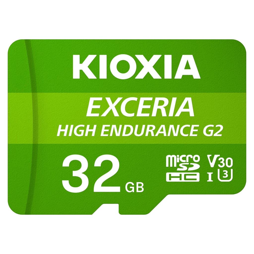 Cartão microSD KIOXIA 32GB 64GB 128GB EXCERIA HIGH ENDURANCE G2 U3 V30 para Câmera Veicular
