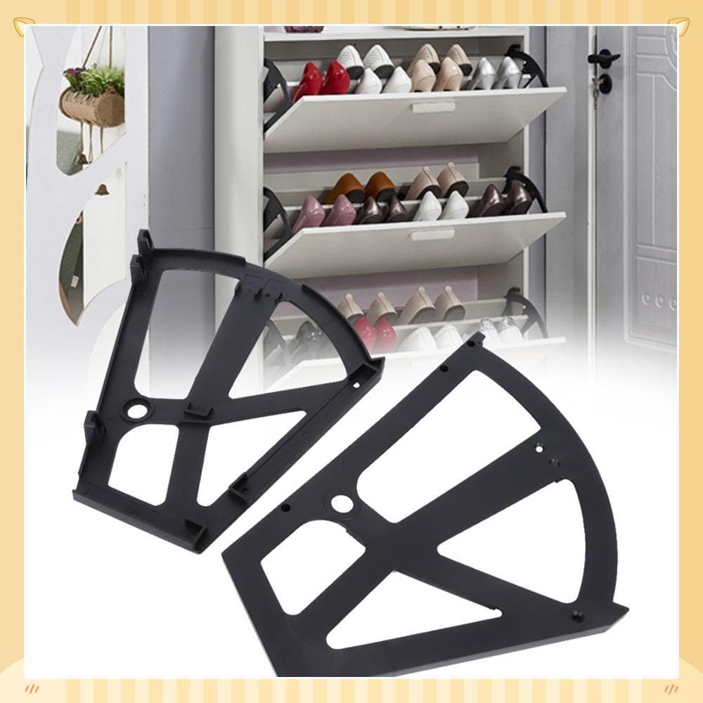1 Par De Dobradiças Para Rack De Sapatos , Brancas Armário ABS , Suporte De Prateleira 228 , 25 Peças255 Peças