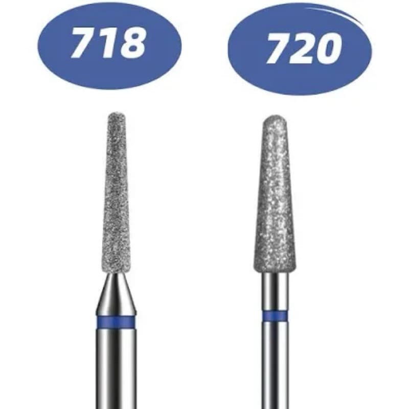 Kit de Brocas para Unhas 718 e 720 - Alta Performance e Durabilidade (S014)