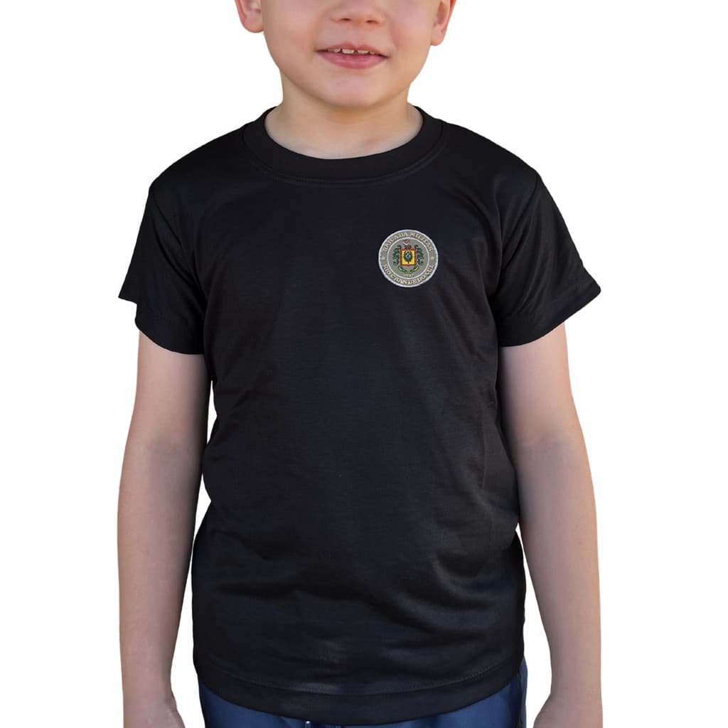 CAMISETA INFANTIL POLICIA RS BRIGADA MILITAR PR RS BMRS