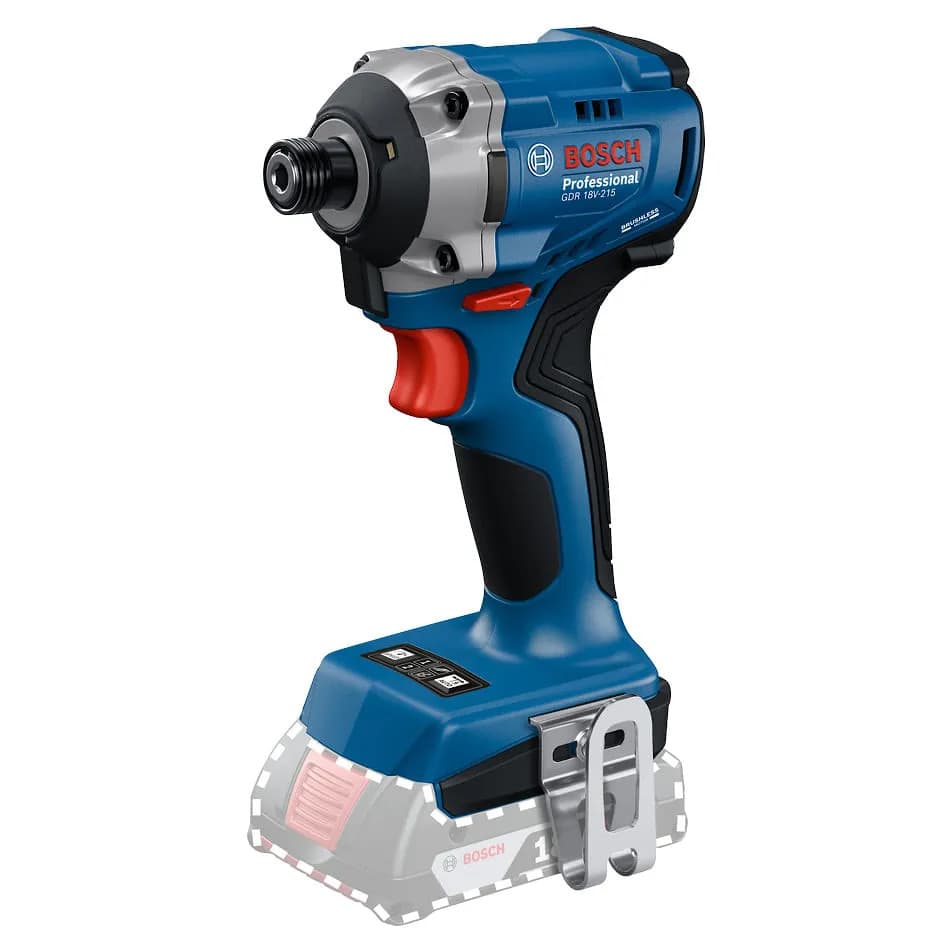 Parafusadeira Impacto Bat 18V Brushless 215NM 1/4" S/Bat GDR 18V-215 0601.9N2.0E5 Bosch