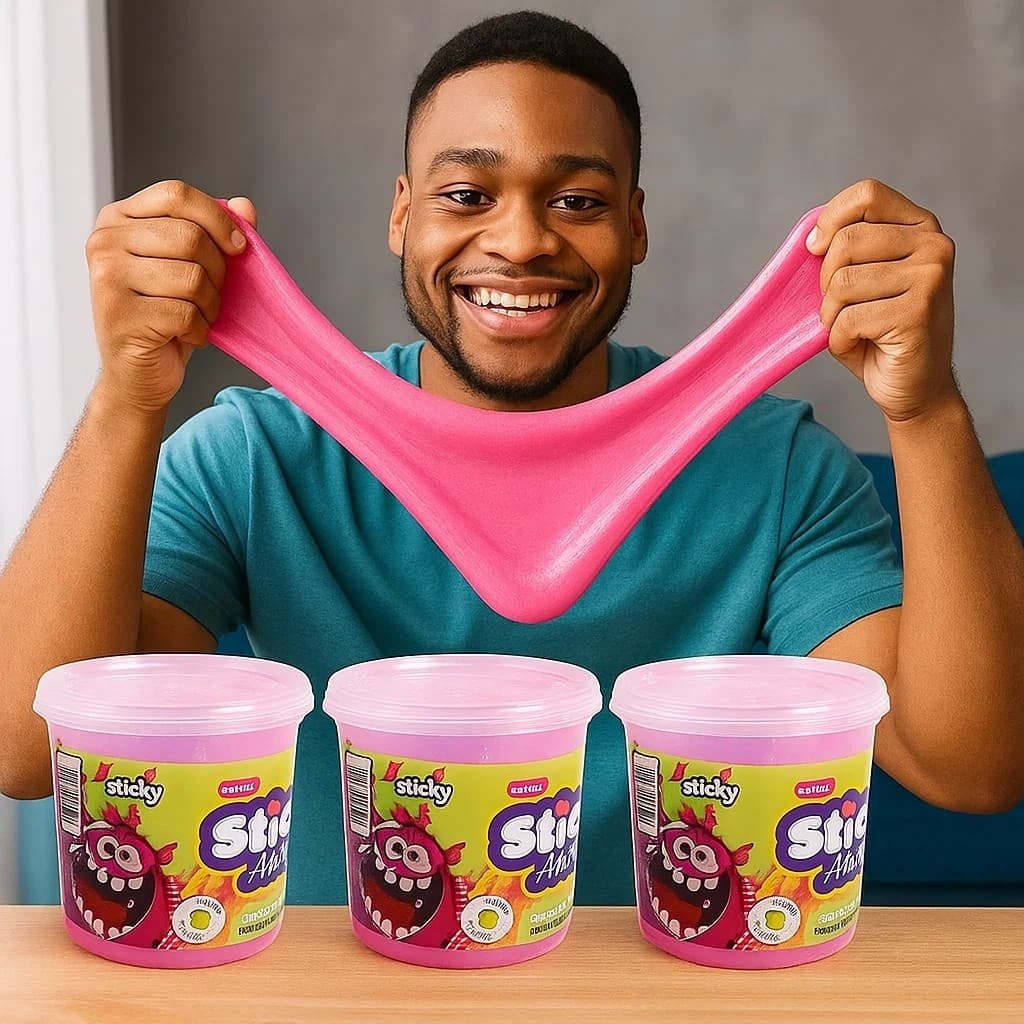 Pote de Slime Geleca Moldar 130g Apertar Brincar Coloridas Perfumado Textura Macia Divertido