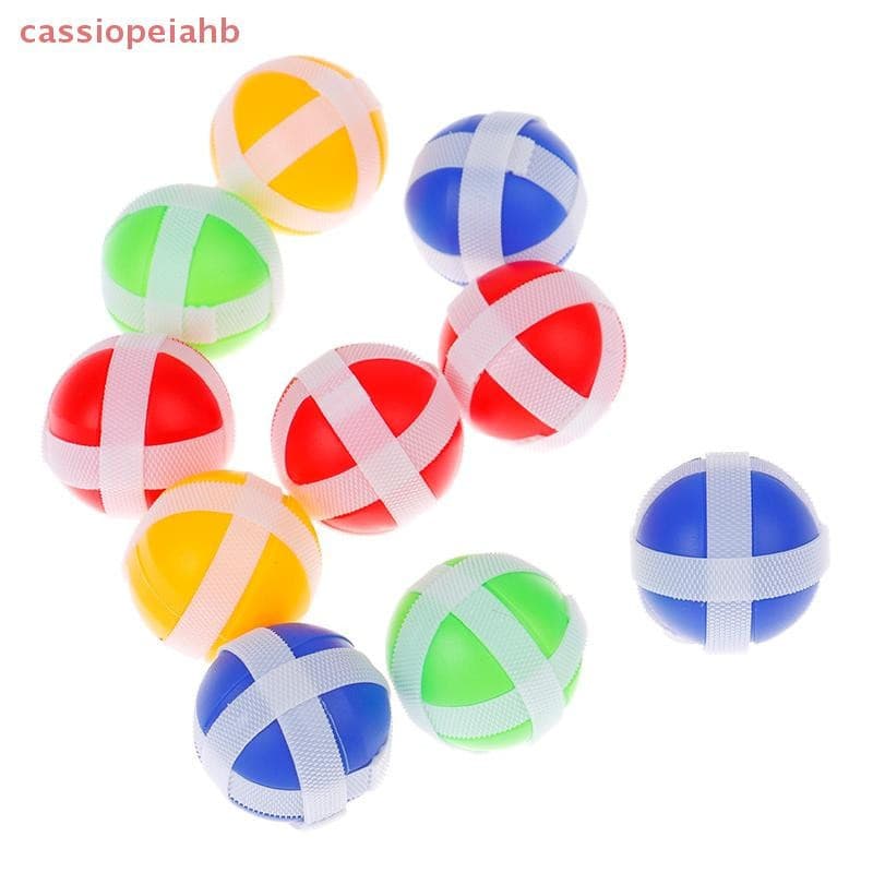10PCS Montessori Shoog Alvo Brinquedos de Jogo Esportivo Bola Pegajosa para Exterior