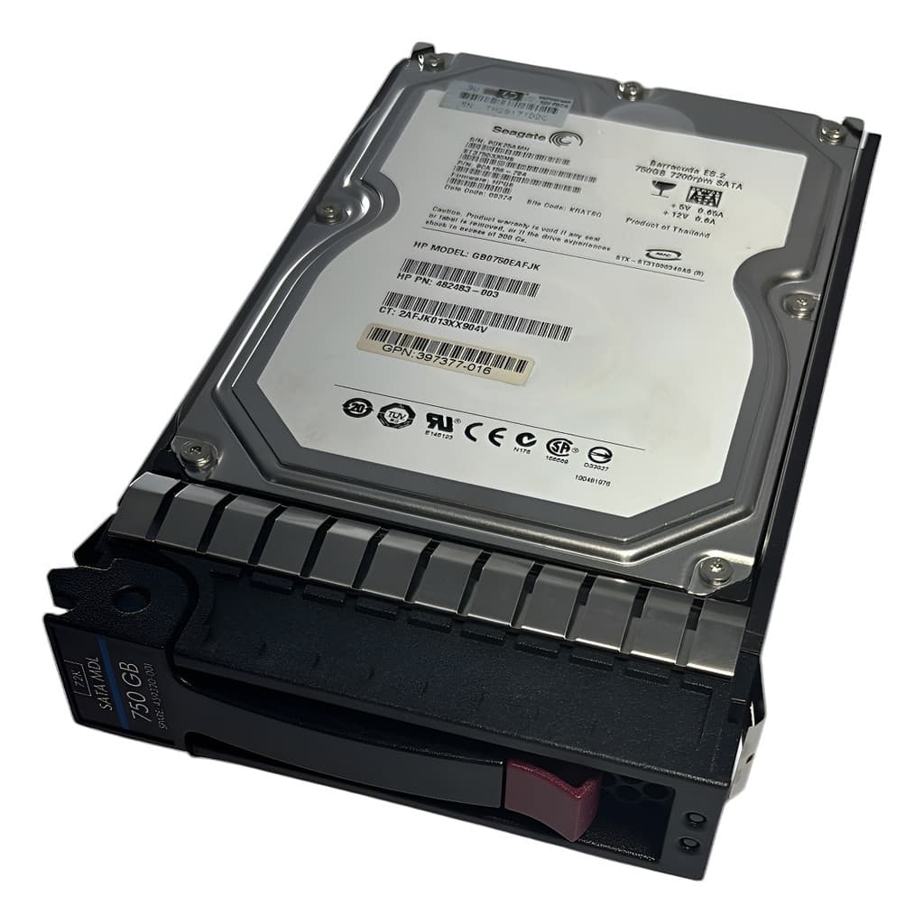 Hd Sata Mdl 750gb 7200rpm Barracuda Es.2 Para Servidor Hp