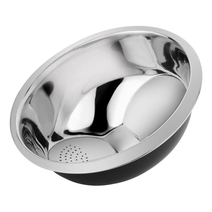 Escorredor De Arroz De Aço Inox VERMELHO Prime 25cm H WINCY