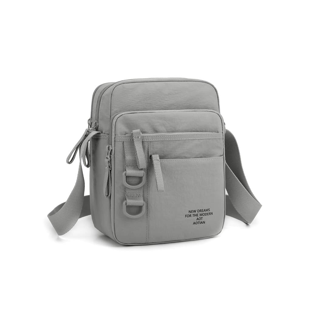 Multi-camada lazer ao ar livre bolsa mensageiro masculina bolsa de ombro leve mochila de negócios casal bolsa de ombro p
