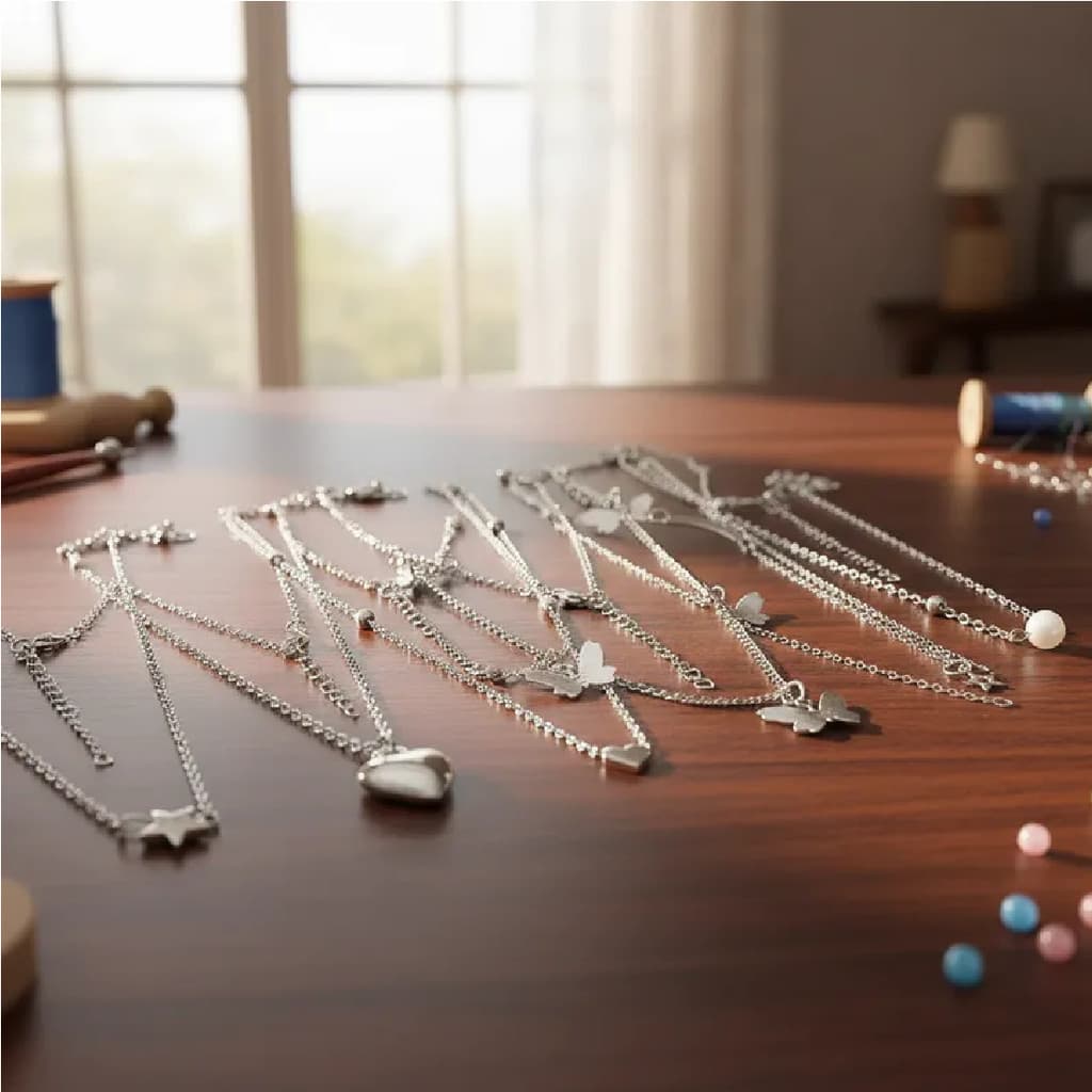 Kit Acessórios Joias Femininas 51 Peças