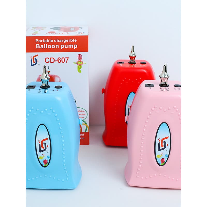 CD-607 Inflador de balão longo portátil inflador de bola de carregamento inflador elétrico