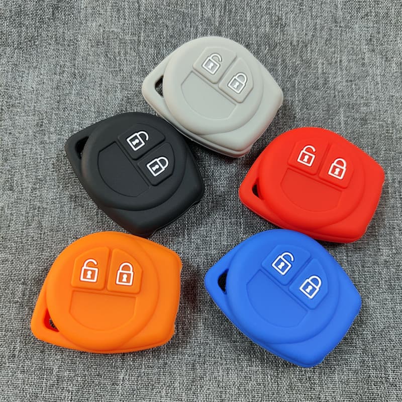 Adequado para Suzuki Swift Otto Jimny Silicone chave capa Qiyue Tianyu SX4 carro controle remoto saco protetor