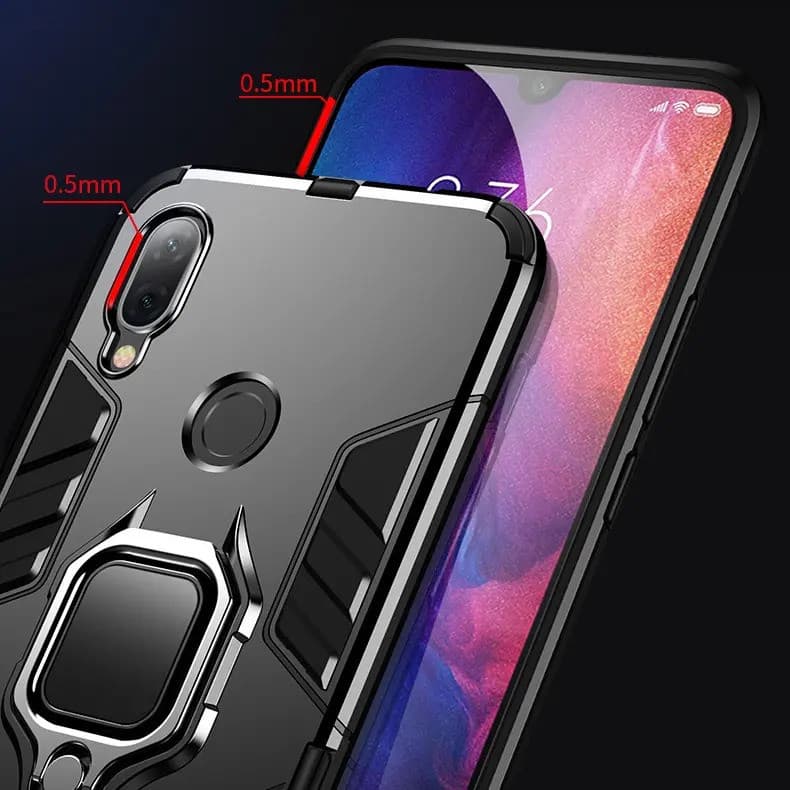 Capa para Celular Xiaomi Pocophone Poco F1 Mi 9T 9T Pro com Suporte para Carro, Capa Dura Traseira à Prova de Choque