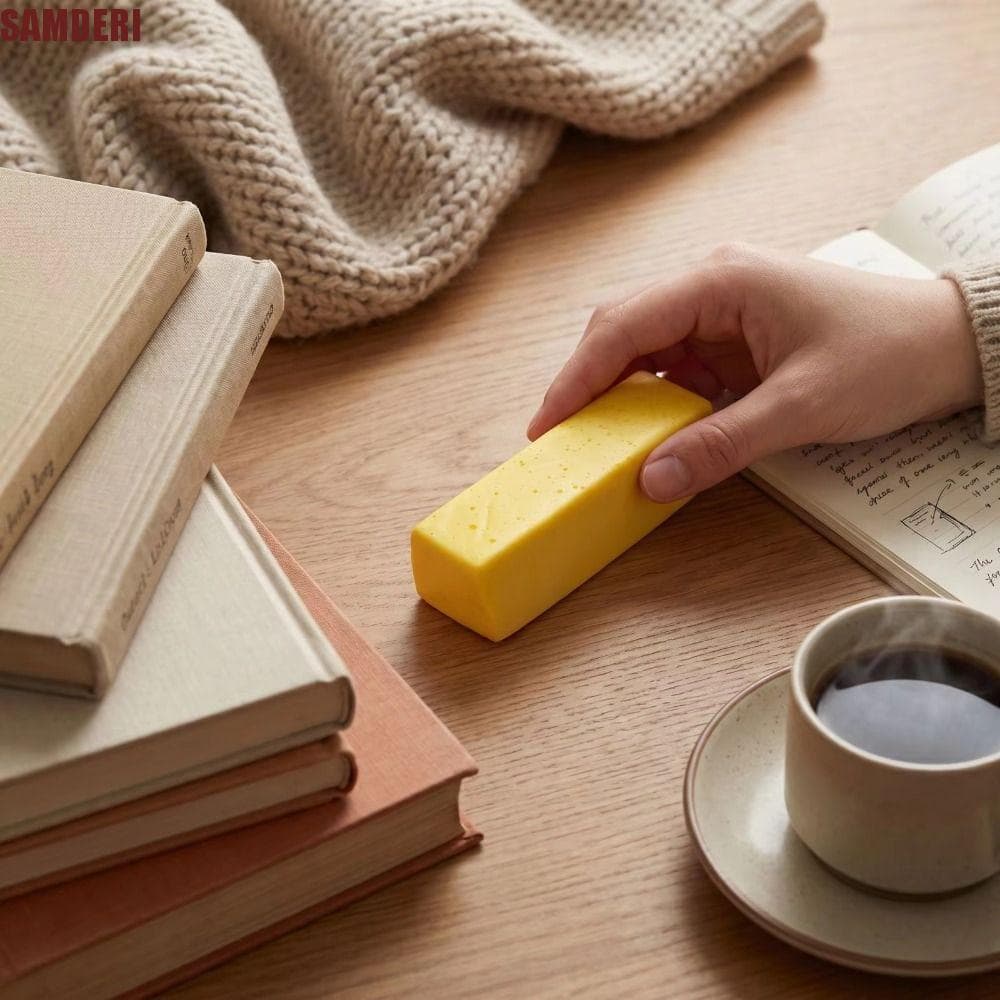 SAMDERI Matcha Mango Cheese Stick , Liberação De Mão Sensorial Macio E Lento Bastão De Manteiga , Relaxamento
