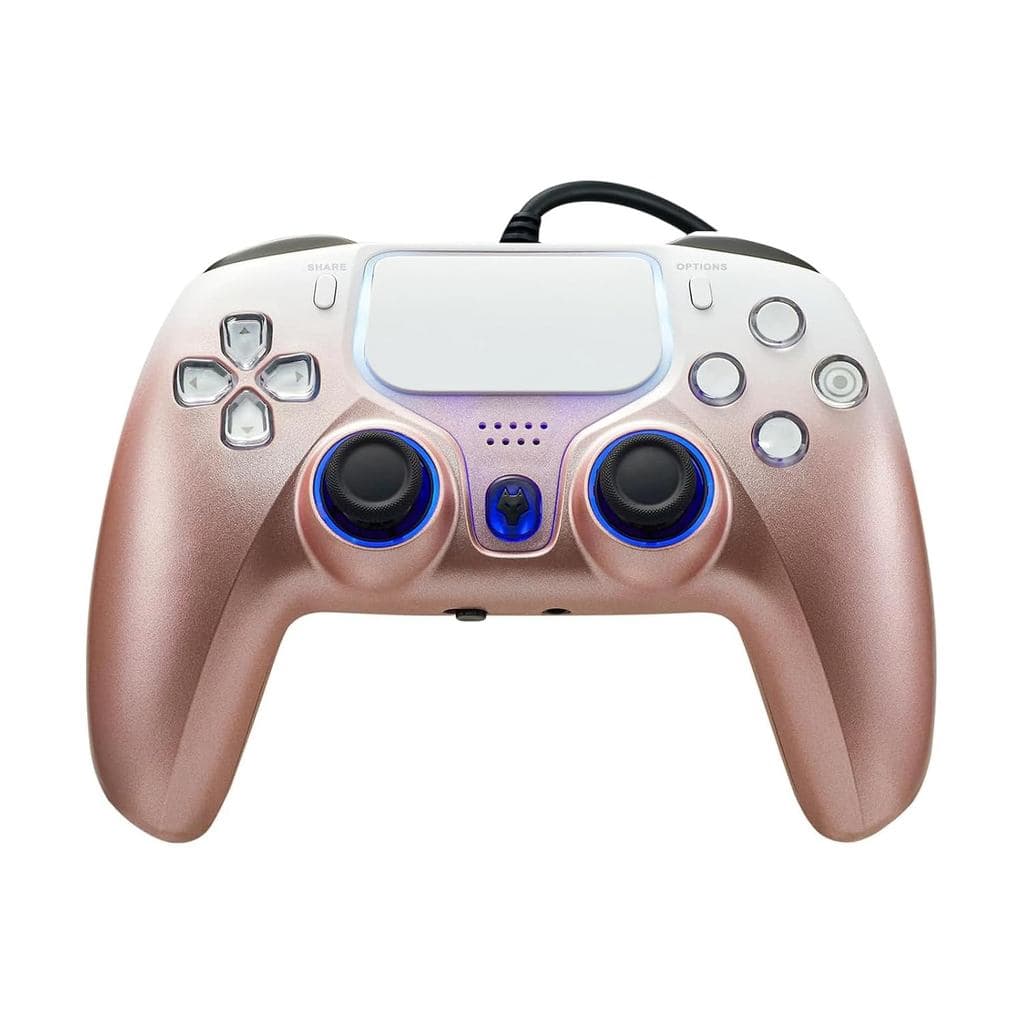Controle com Fio DOYO para PS5, Controle de Jogos para PlayStation 5, PC/Steam, PS4 com Vibração Dupla, Turbo, Gatilho c