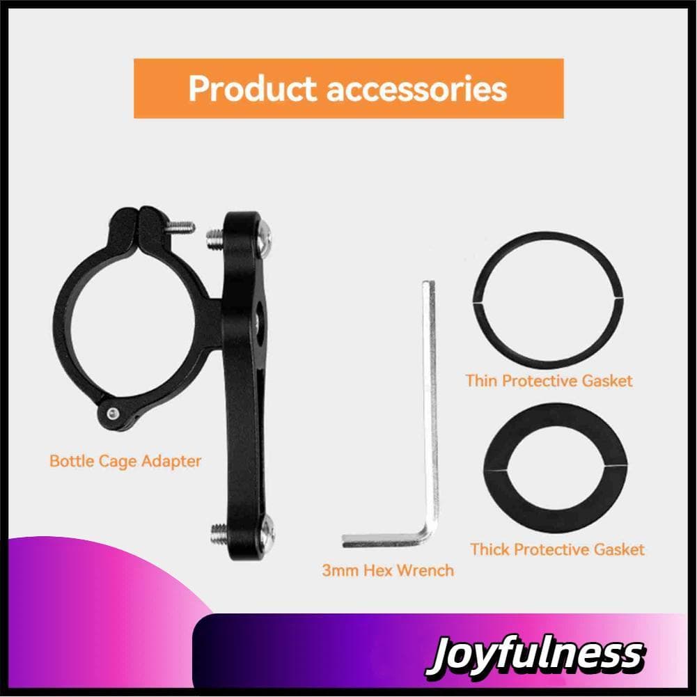 Joyfulness-br Adaptador de gaiola para garrafa Base de montagem para montagem em água (azul)