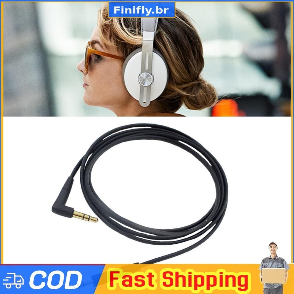 Cabo De Fone De Ouvido De 3.5 Mm A 2.5 Substituição De Fio Para Sennheiser HD400S HD350BT HD4.30