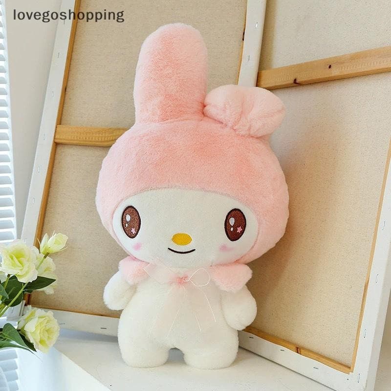 [lovego] 30cm Sanrio Clássico Versão Em Pé Kuromi My Melody Bonito Kawaii Boneca Animal De Pelúcia Desenho Animado Trave