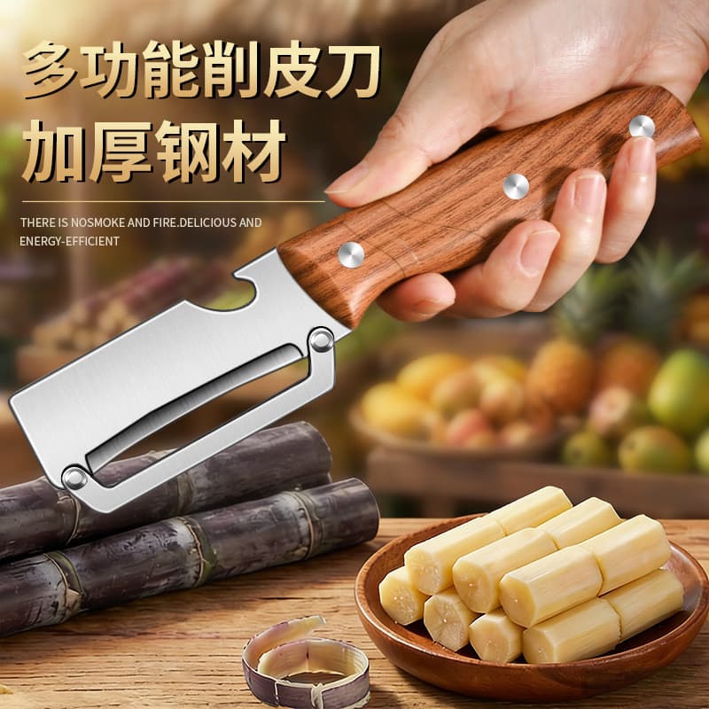 Faca multifuncional para descascar, uma ferramenta especial de cozinha para descascar, descascador de batatas doméstico,