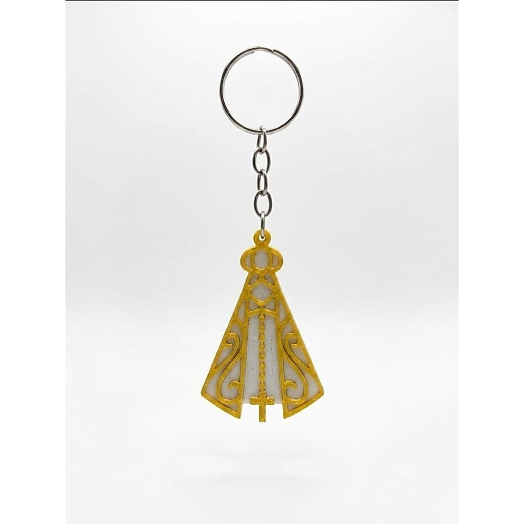 Kit 20 Chaveiros Nossa Senhora Aparecida Lembrancinha Para abençoar alguem para aniversario