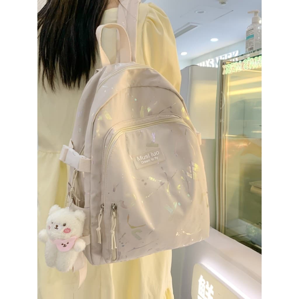 Novo estilo meninas mochilas estudantes da escola primária moda Graffiti grau 3-6 sacos de escola feminino estudantes un