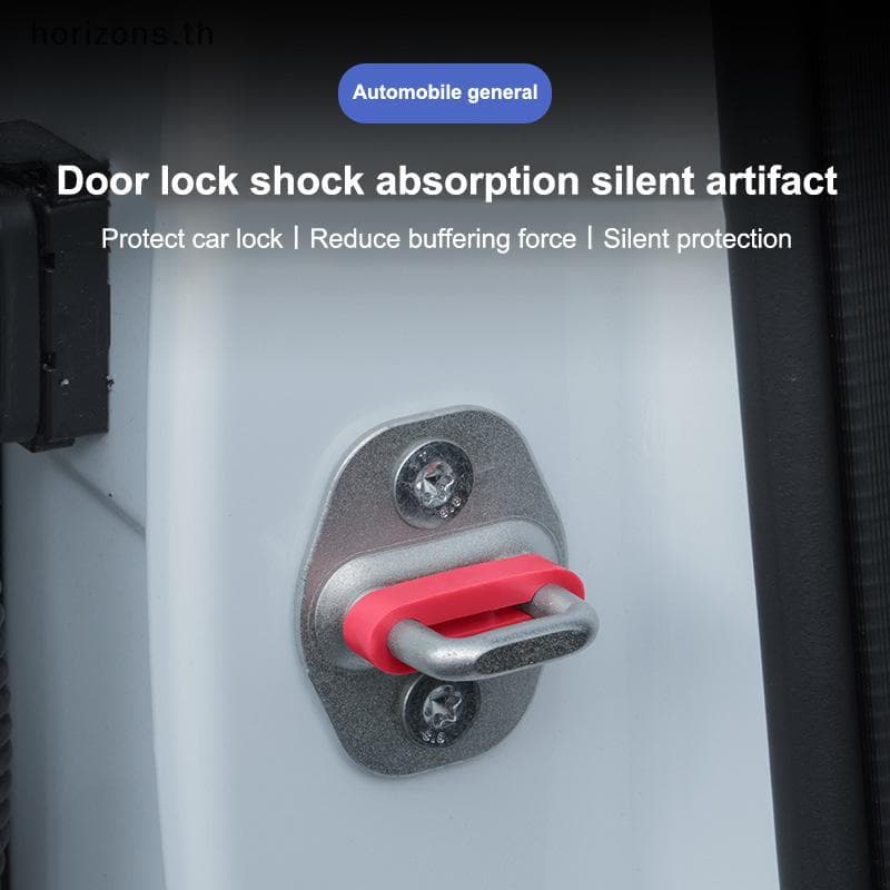 [B & H] Amortecedor Universal Para Porta De Carro Bule Almofada Amortecedora À Prova De Som 4 Peças { th }