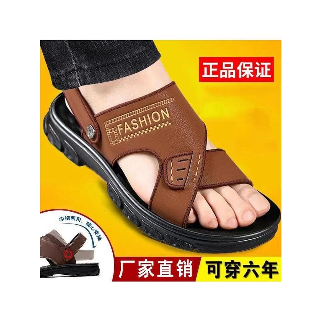 [Yuantou vendas diretas da fábrica frete grátis] verão novo estilo um sapatos dois Wear moda All-Match sandálias antider