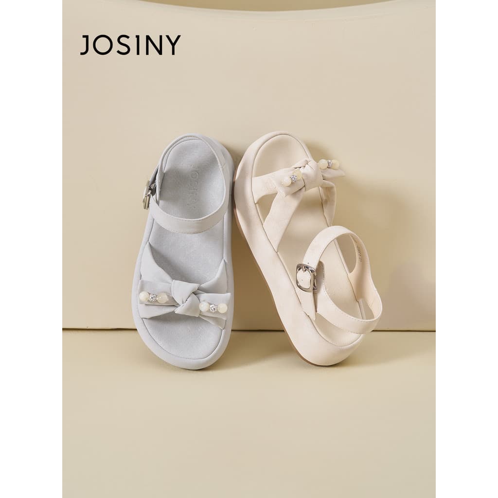 Zhuosini 2026 verão novo estilo arco aberto Toe sandálias femininas de salto baixo sapatos casuais todos os dias All-Mat