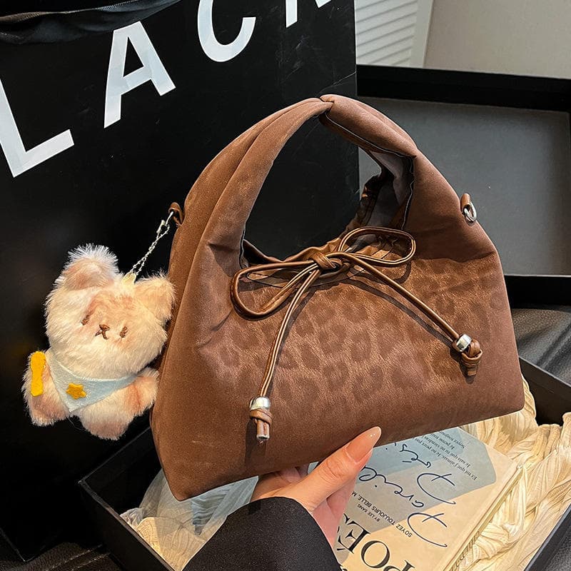 Nicho bolsa de pulso feminina 2025 outono novo estilo Casual travesseiro saco moda grande capacidade ombro saco do mensa