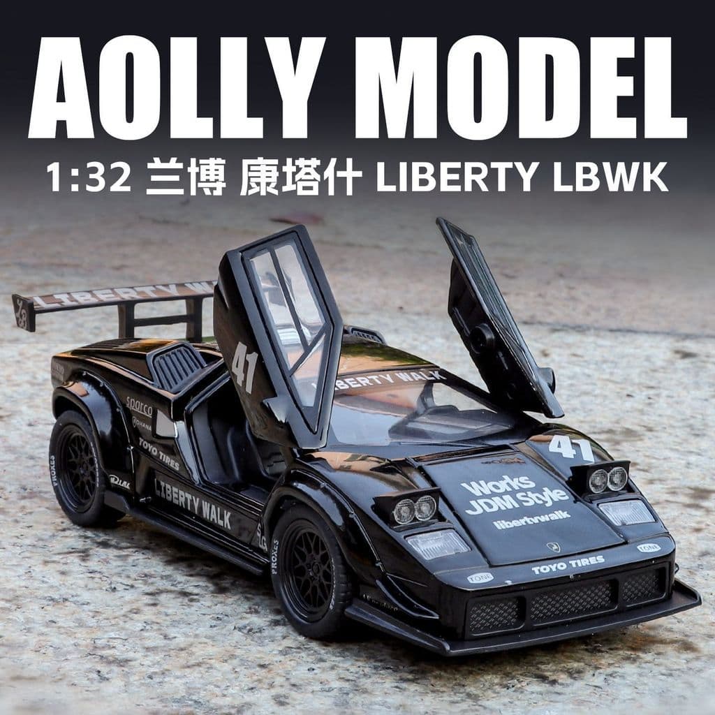 Novo produto Lamborghini Contash liga modelo de carro simulação carro de corrida crianças meninos coleção ornamentos car