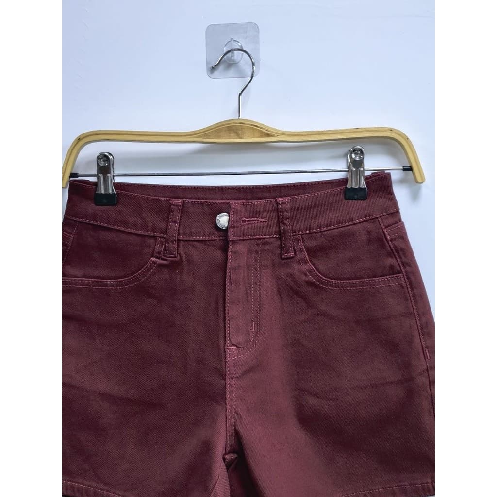 2025 novo estilo verão Denim Shorts cintura alta mais magro olhar Casual solto elástico em linha reta calças quentes cal