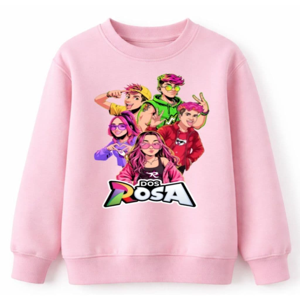 Moletom Menina Infantil 2 ao 16 50% Algodão 50% poliester