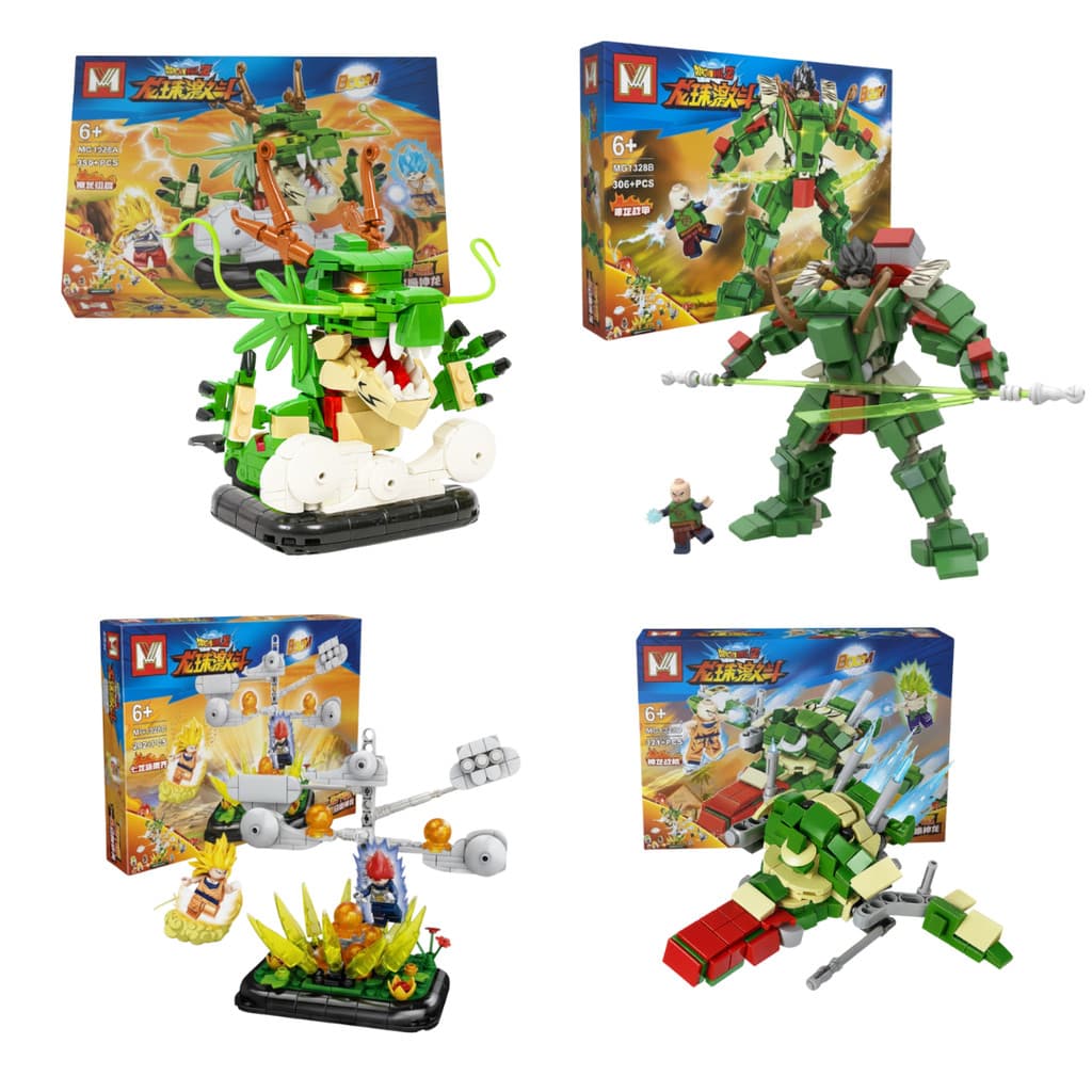 Blocos de Montar Coleção Dragon Ball Z-Escolha Sua Variação!