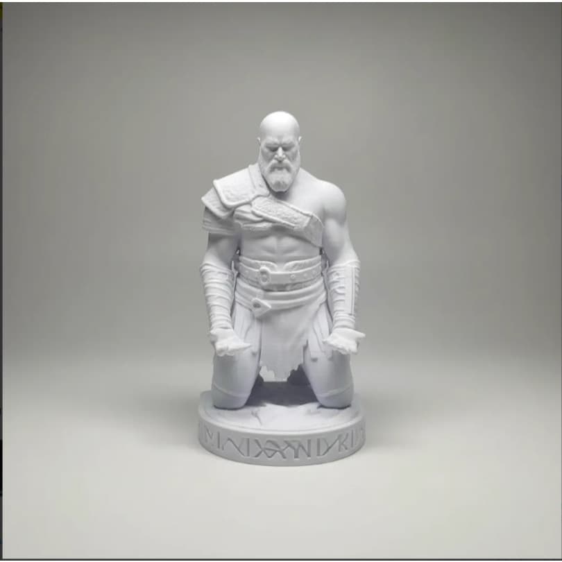 Suporte Para Controle Dualsense Kratos Gow Playstation 5 Branco