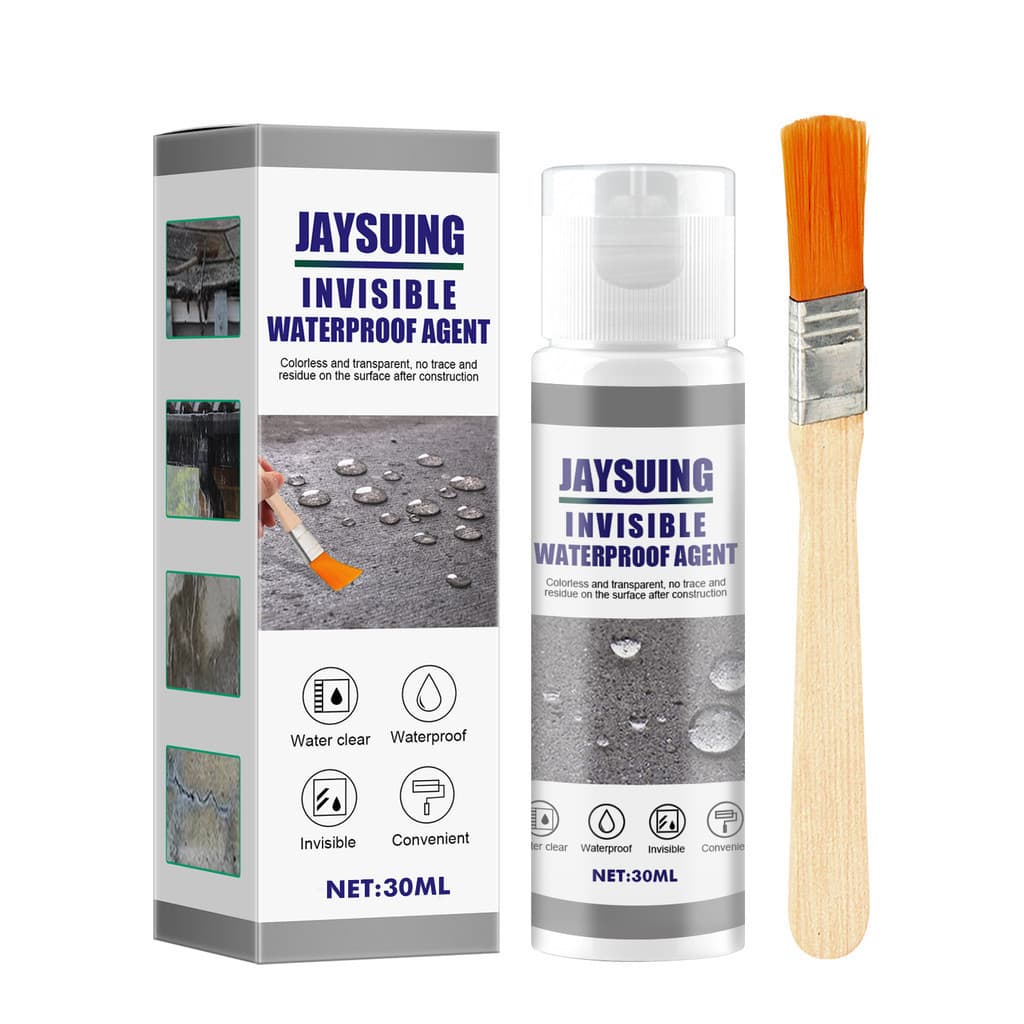 Adesivo Transparente Impermeável Jaysuing (100ml) Revestimento Impermeável Autoaplicável para Telhados e Paredes Externa