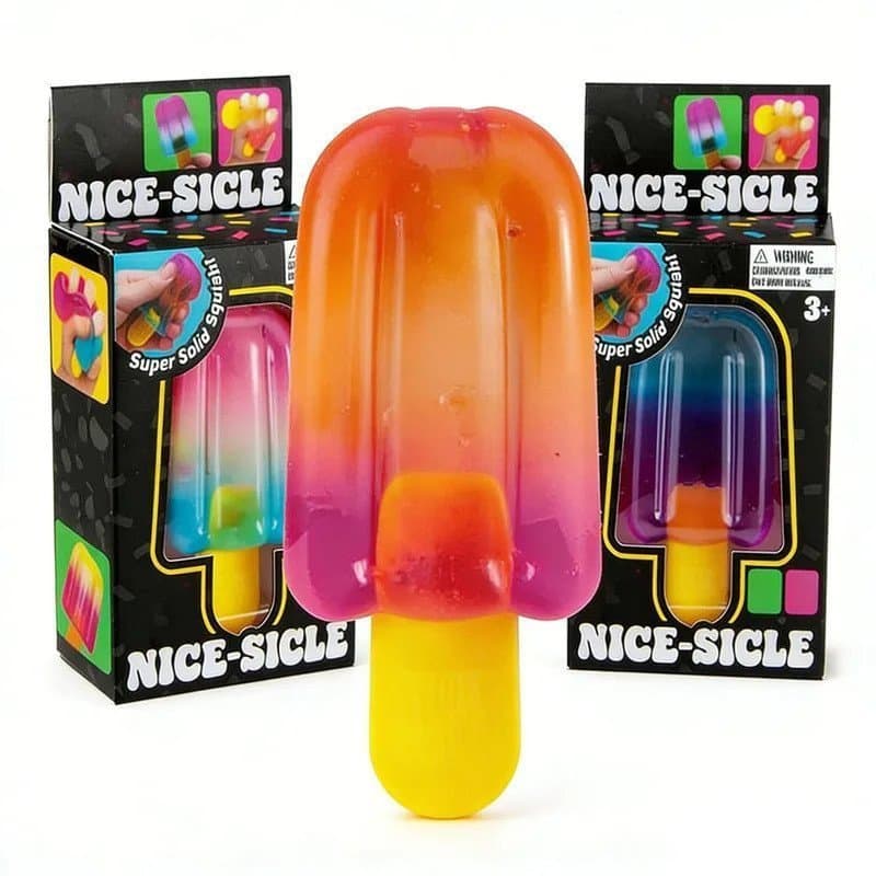 Brinquedo Sensorial Anti-Stress Schylling Needoh Nice Cube - Cubo Anti-Stress para Alívio da Ansiedade e Foco para Pes H