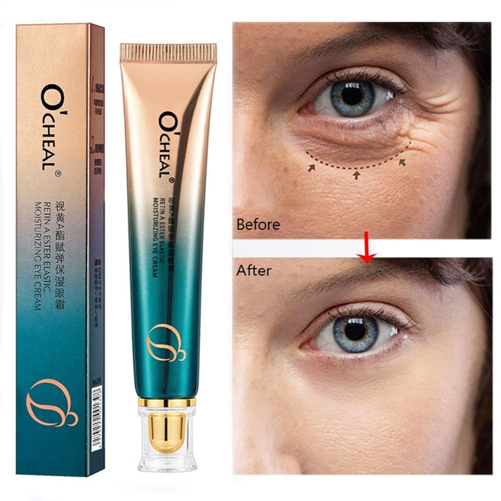 Creme Hidratante Antirrugas Para Olhos Envelhecimento , Olheiras , Linhas E Rugas , Reduz Bolsas , Firmeza Dos – 30ml