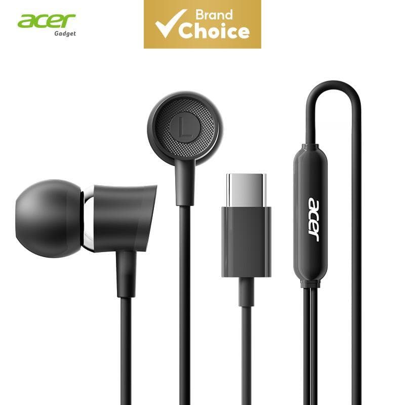 Fones De Ouvido Acer OHW357 Fone Intra-Auricular Com Microfone HD-Captura De Voz Precisa Isolamento De Ruído Conexão TPC