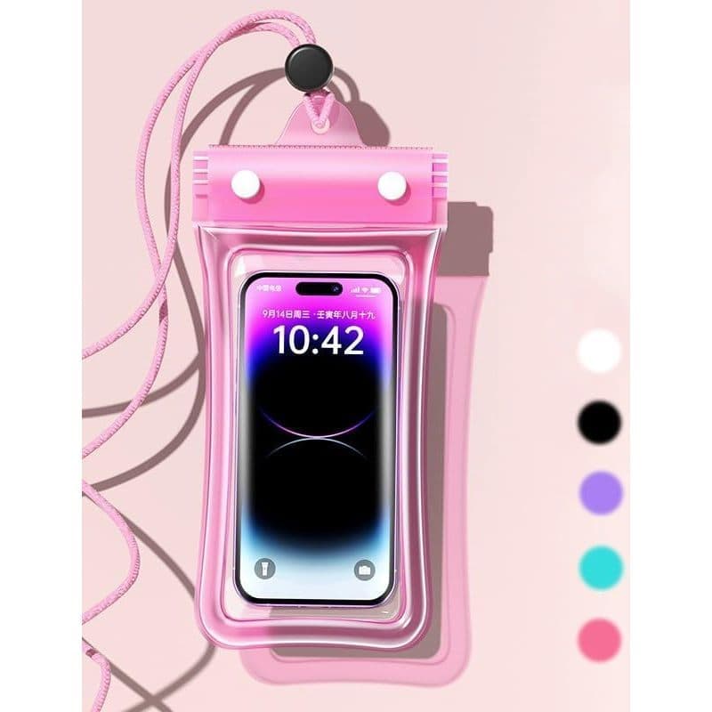 Bolsa De Telefone À Prova D'água , Flutuante Com Tela Sensível Ao Toque , Capa Universal Para Celular IPX8 , Fotografia
